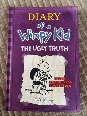 Diary of a Wimpy Kid: The Ugly Truth By Jeff Kinney Hardcover Book
